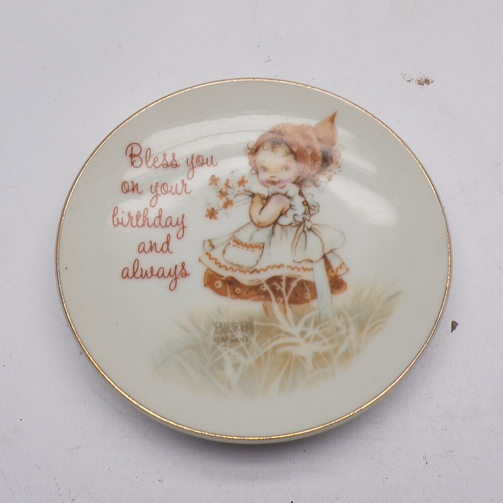 Vintage 1976 American Greetings Lasting Treasures Porcelain Decorative Plate